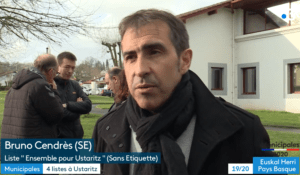 France 3 Euskal Herri : interviews des candidats aux municipales à Ustaritz