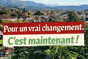 Pour un véritable changement…